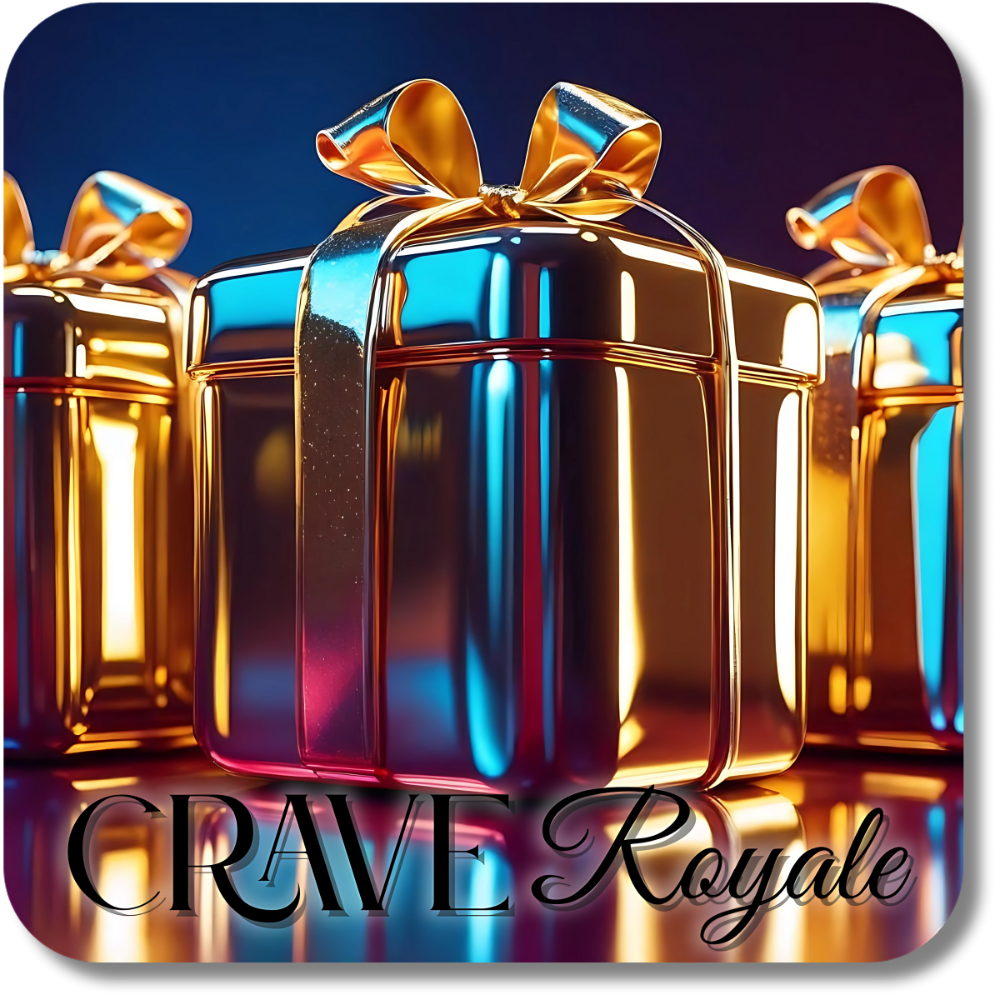 Crave Royale – Ultra-Luxe Mystery Drops - No Limits, Just Luxury - Dessert Print