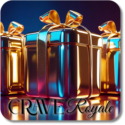 Crave Royale – Ultra-Luxe Mystery Drops - No Limits, Just Luxury - Dessert Print