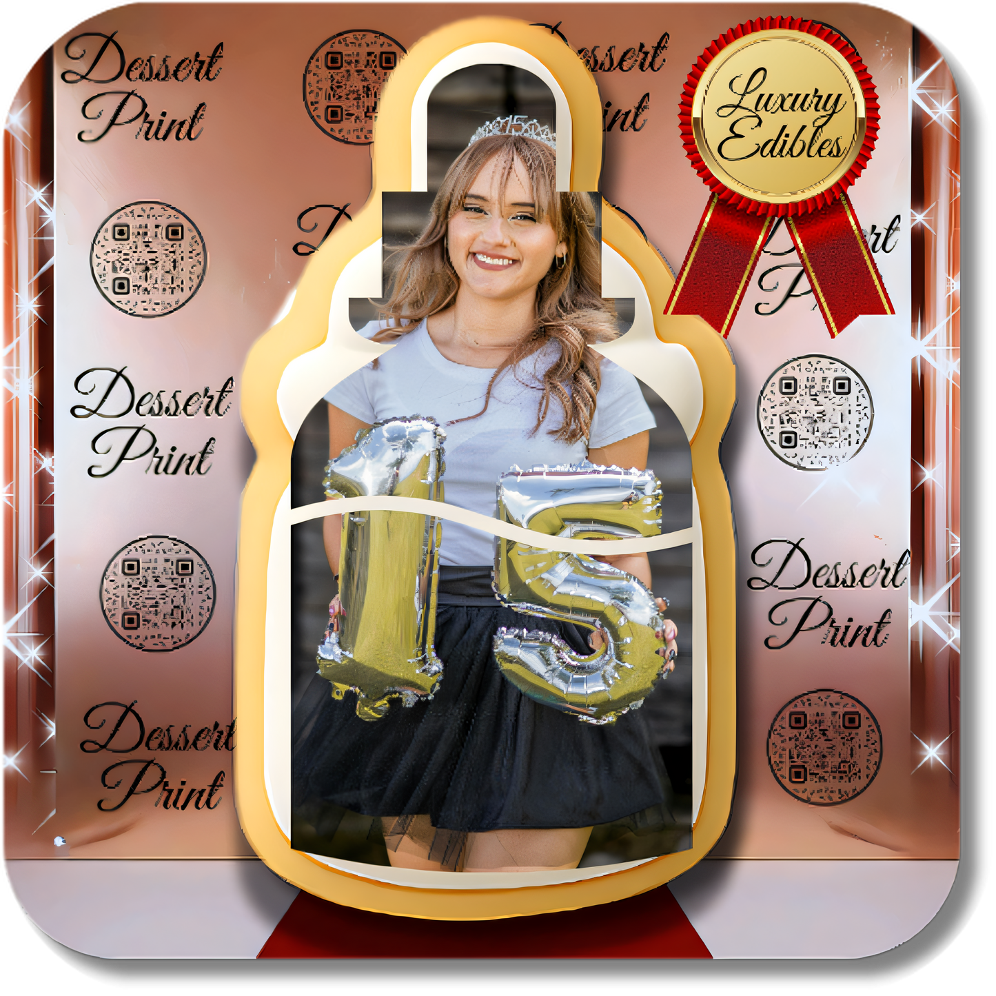 Sweet 15/16 Quince Cookie – Limited Edition 4K Photo Cookie