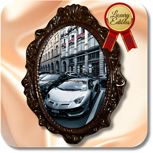 4K Chocolate Image Bars – Exotic Cars Collection - Dessert Print