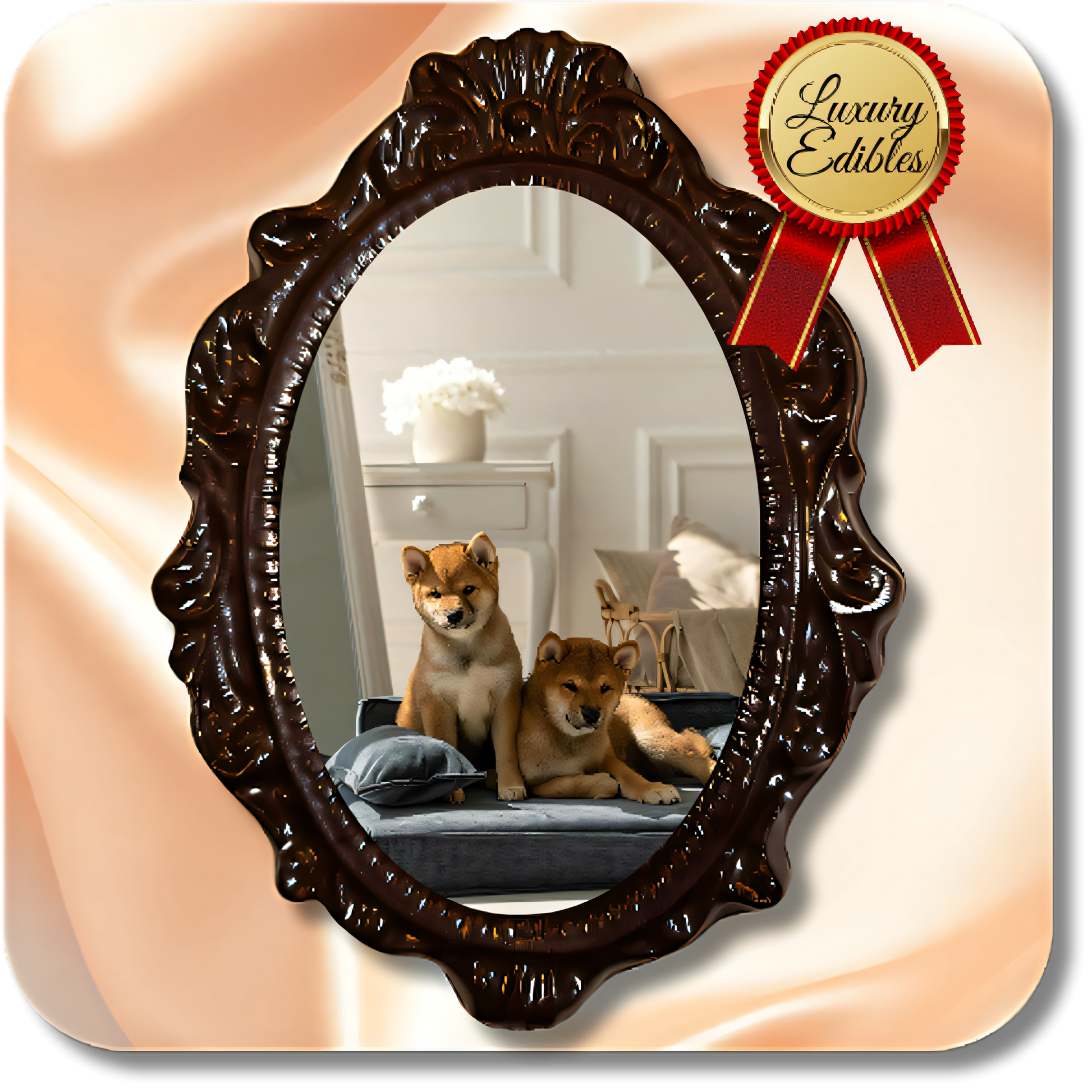 4K Chocolate Image Bars – Furry Friends Edition - Dessert Print