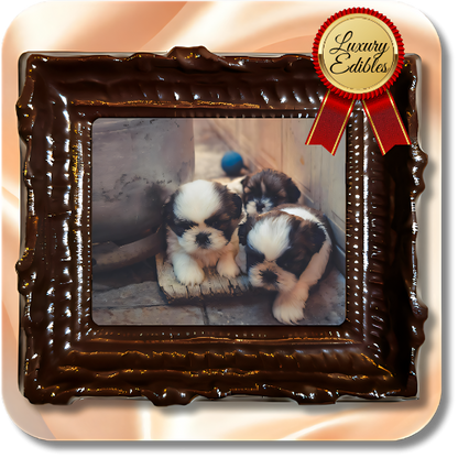 4K Chocolate Image Bars – Furry Friends Edition - Dessert Print