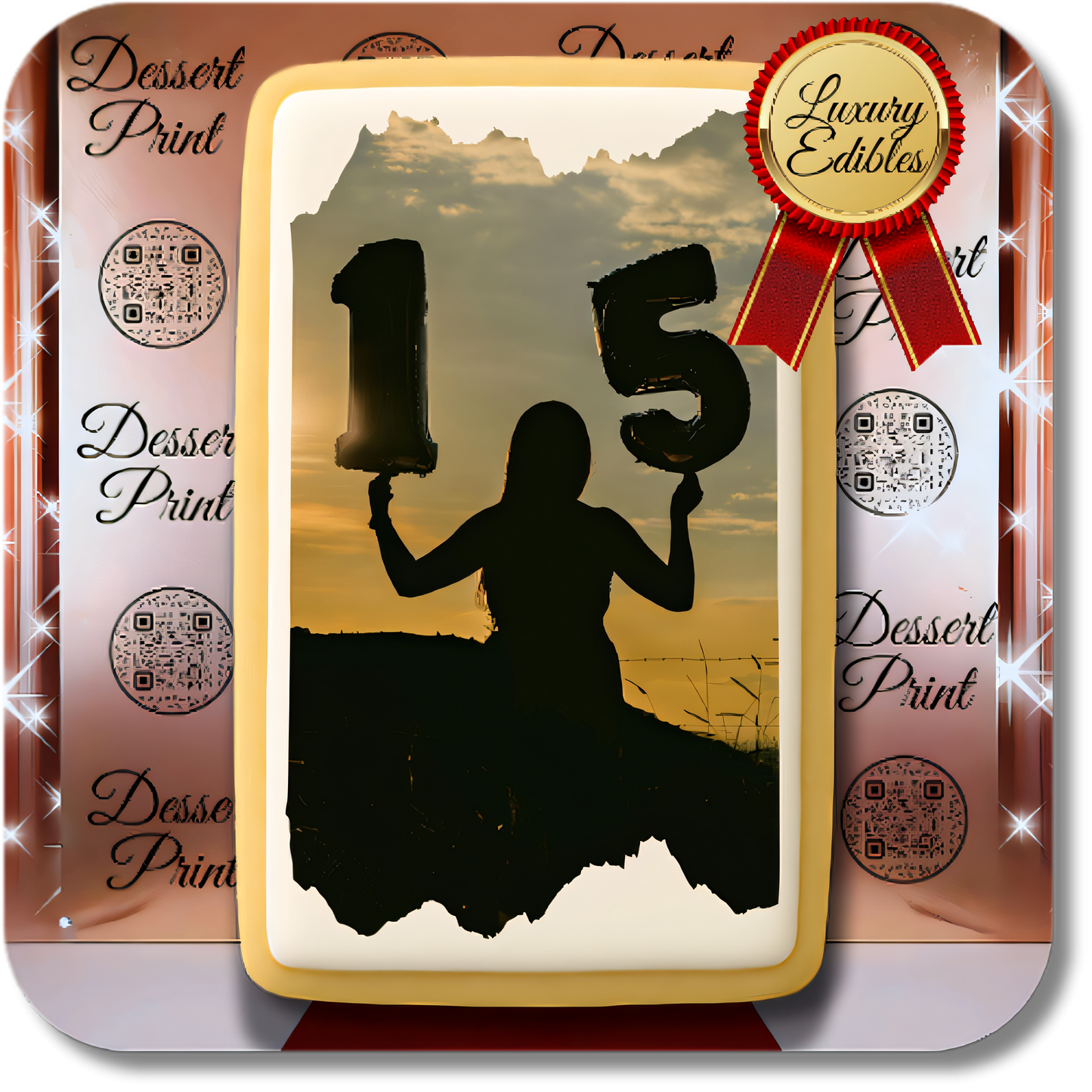 Sweet 15/16 Quince Cookie – Limited Edition 4K Photo Cookie