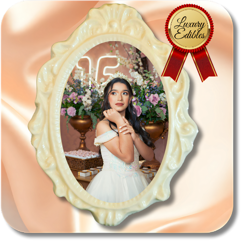 4K Chocolate Image Bars – Girl’s Birthday Edition - Dessert Print