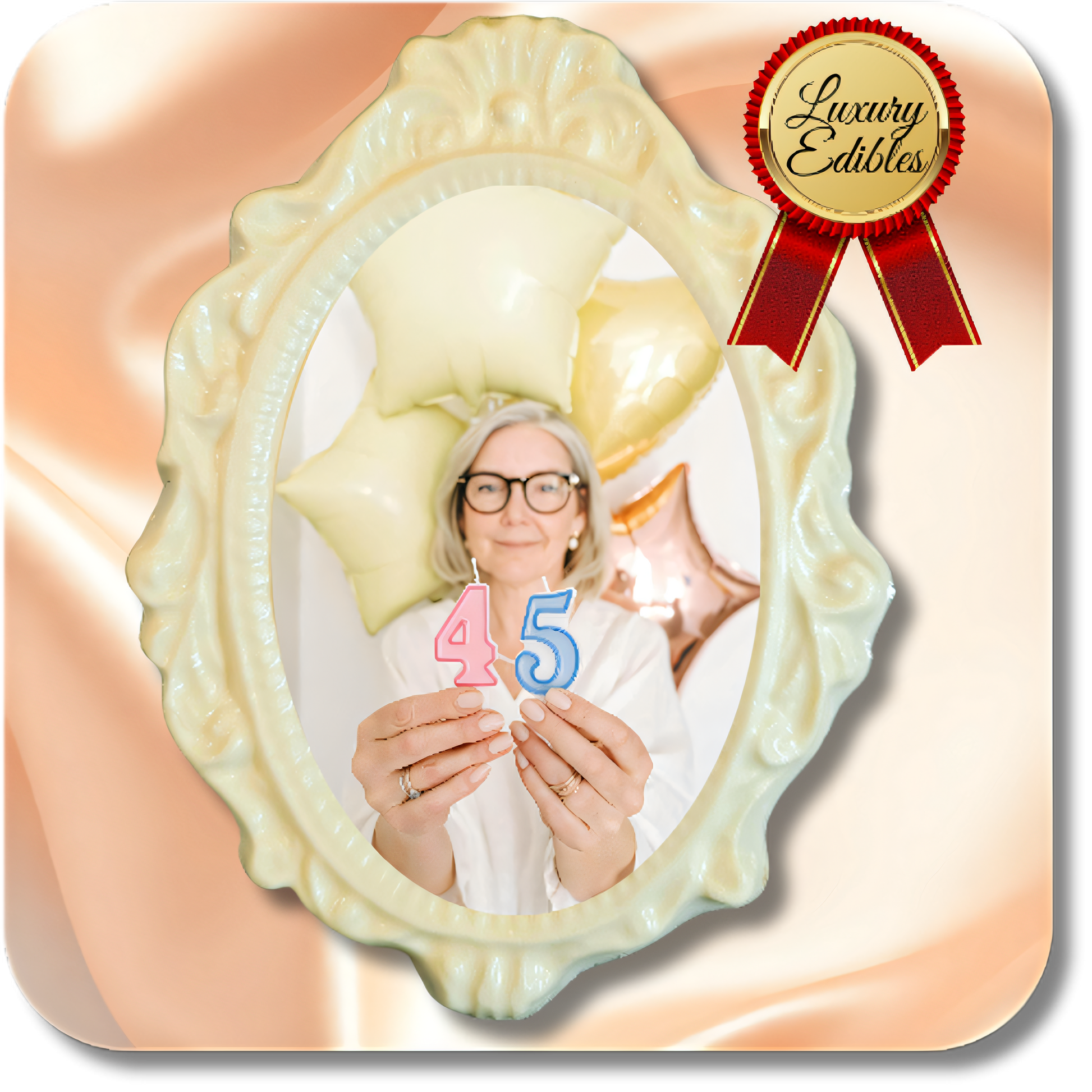 4K Chocolate Image Bars – Her Birthday Edition - Dessert Print