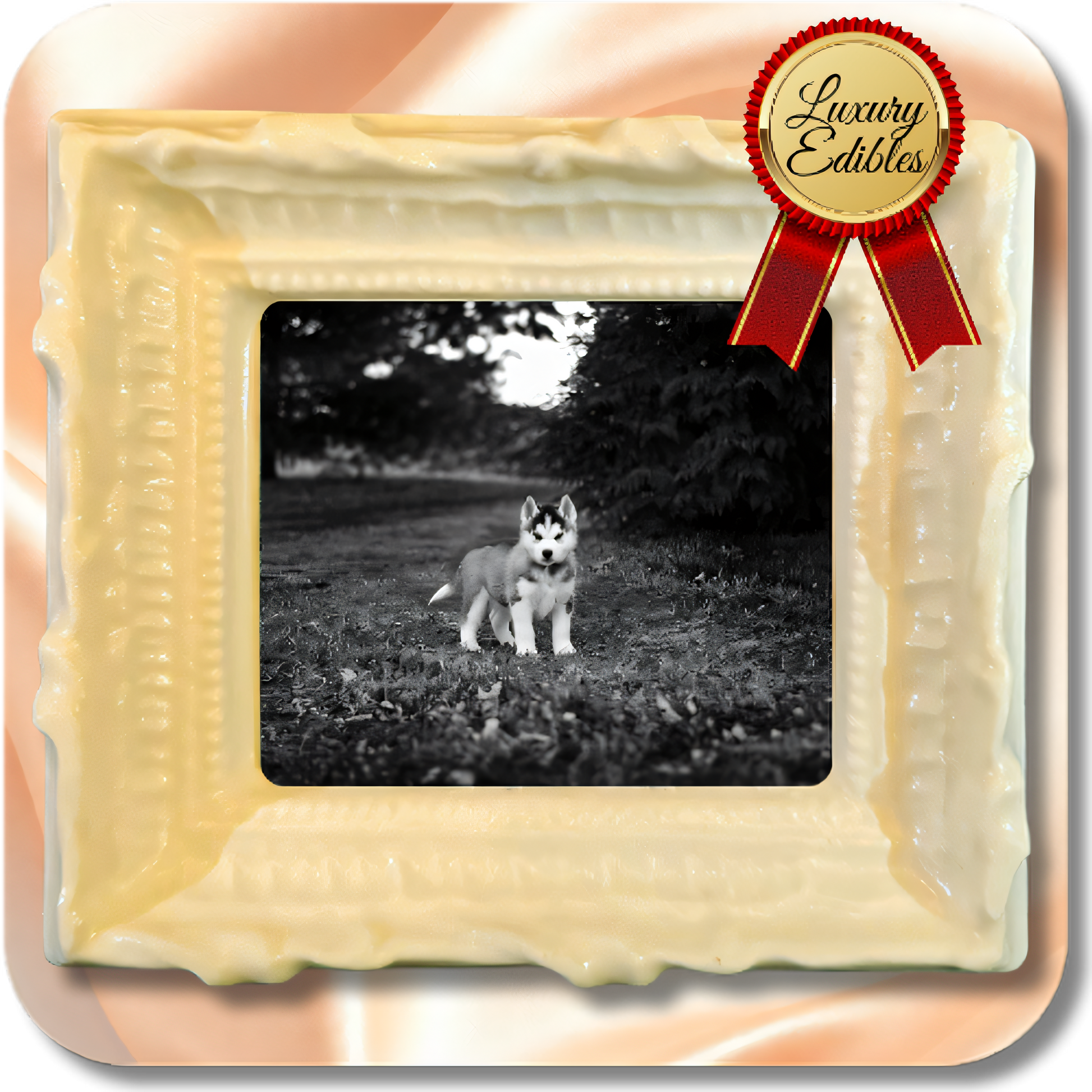 4K Chocolate Image Bars – Furry Friends Edition - Dessert Print