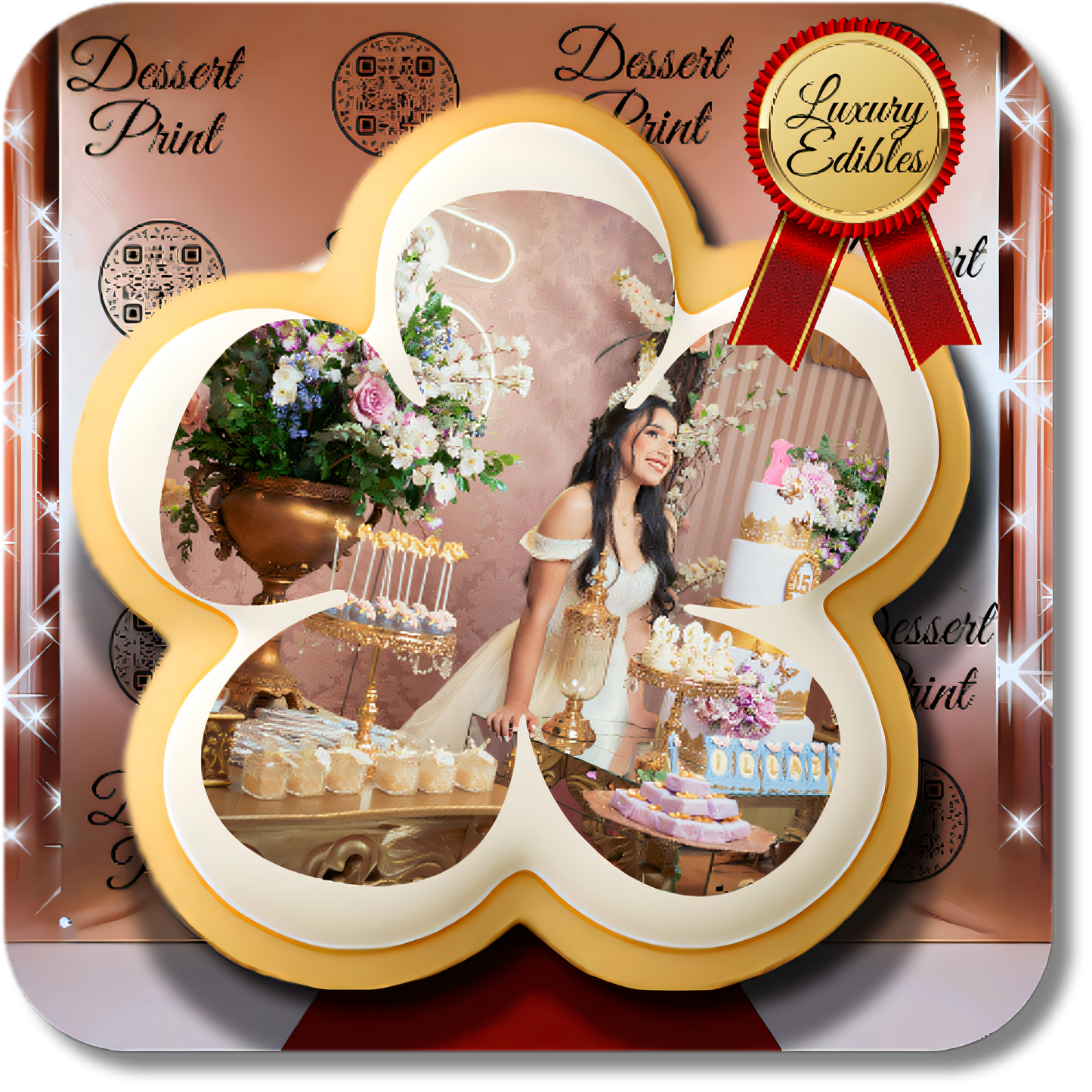 Sweet 15/16 Quince Cookie – Limited Edition 4K Photo Cookie