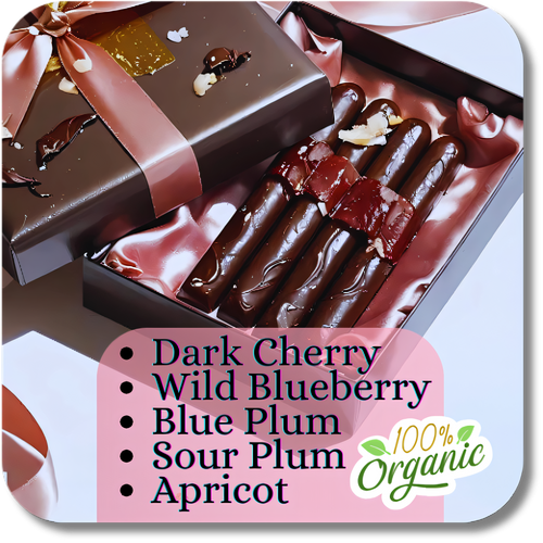 Dessert Print Organic Chocolate Bars with Hemp Seeds - Dessert Print